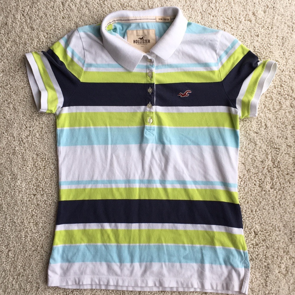 Hollister Polo Shirt.  Size L